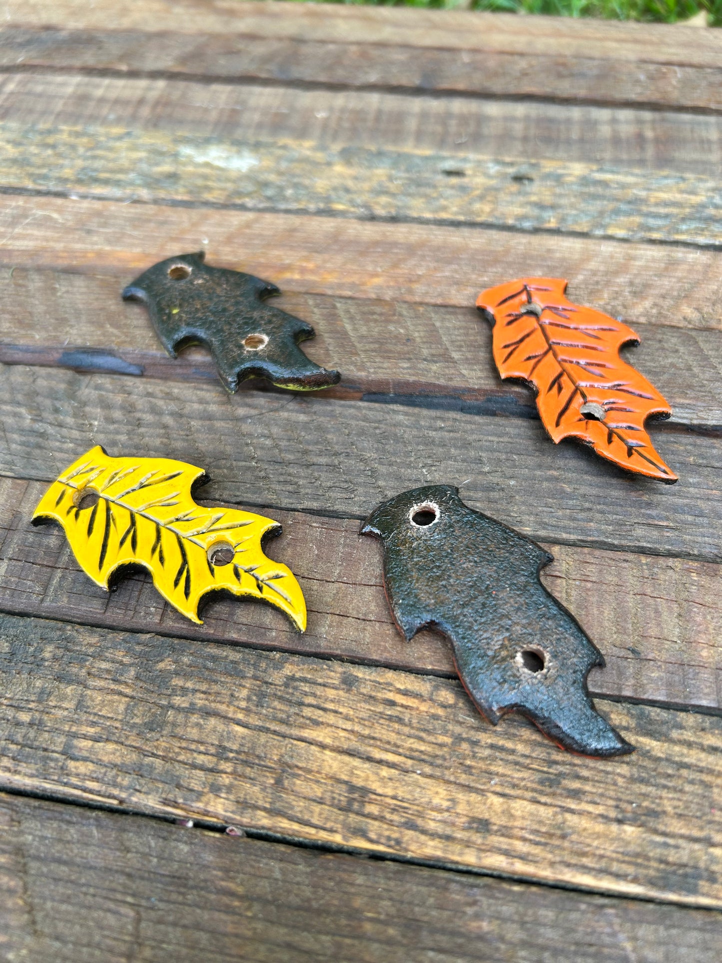 Boot Charm- Oak Leaf Batch