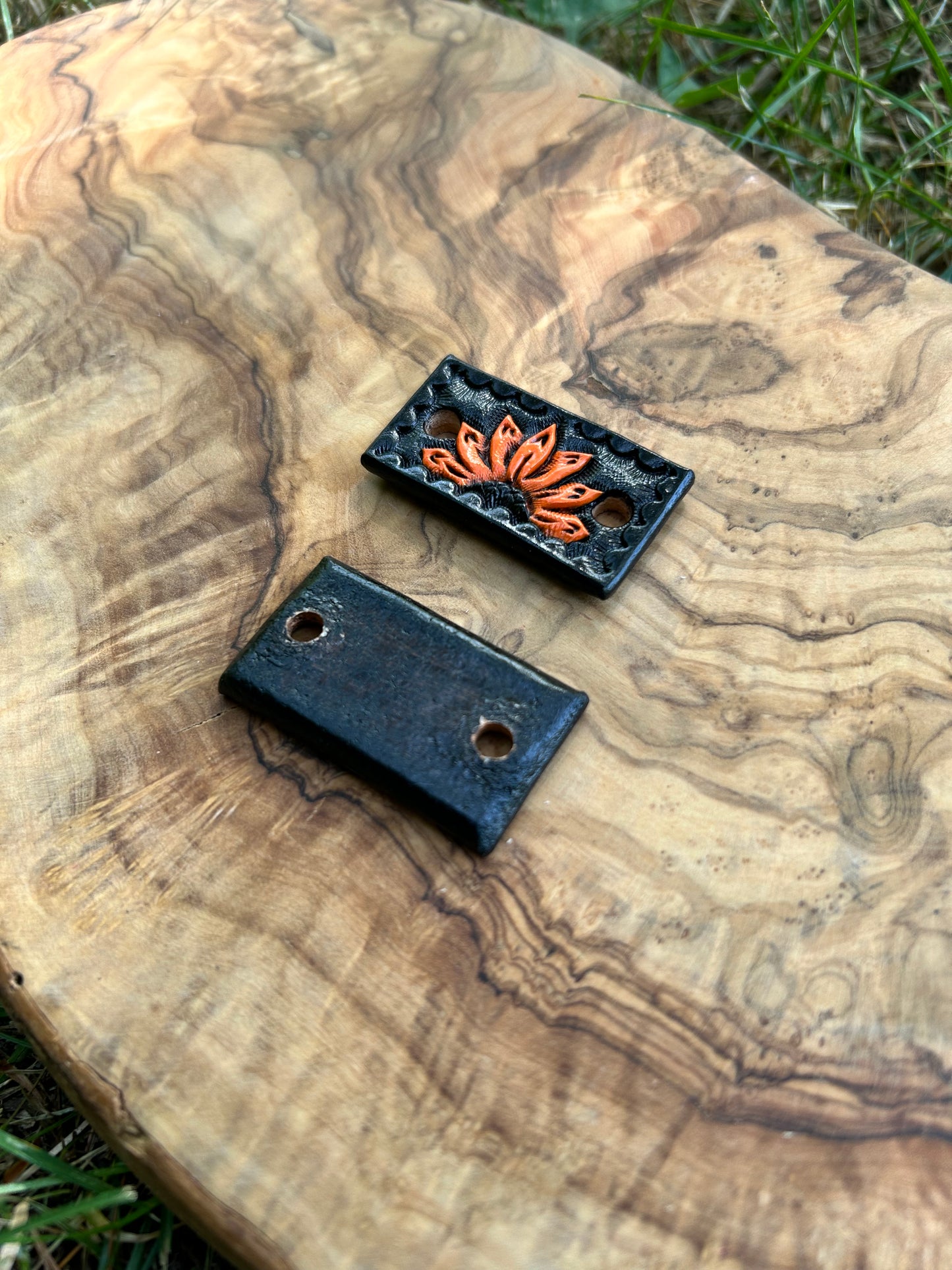 2x Sunflower Boot Charms -Ready to Ship