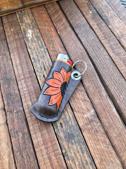 Lighter Sheath: Sunflower (Ready to Ship)
