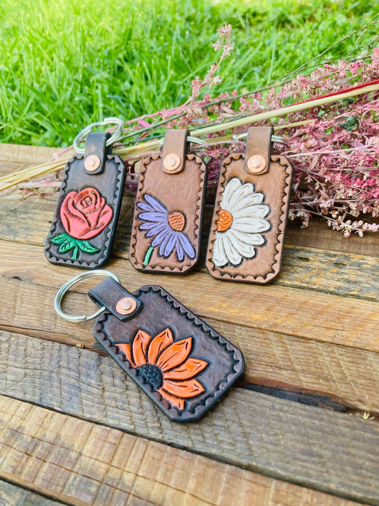 Keychain: Flowers
