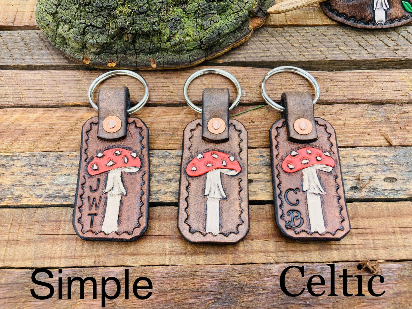 keychain: Amanita