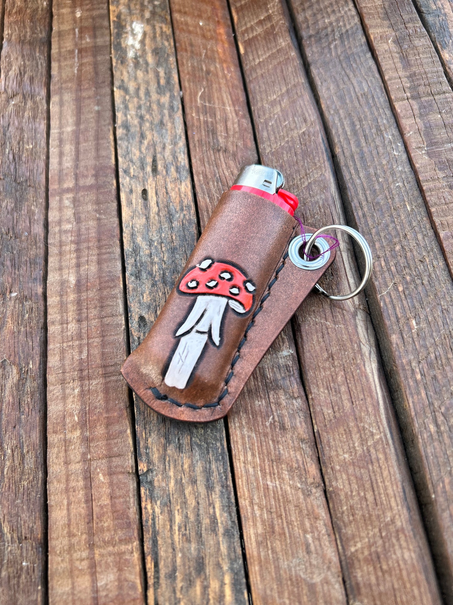 Lighter Sheath: Amanita (Ready to Ship)
