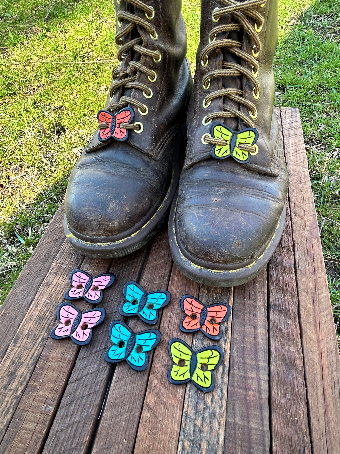 Boot Charms- Butterfly Batch