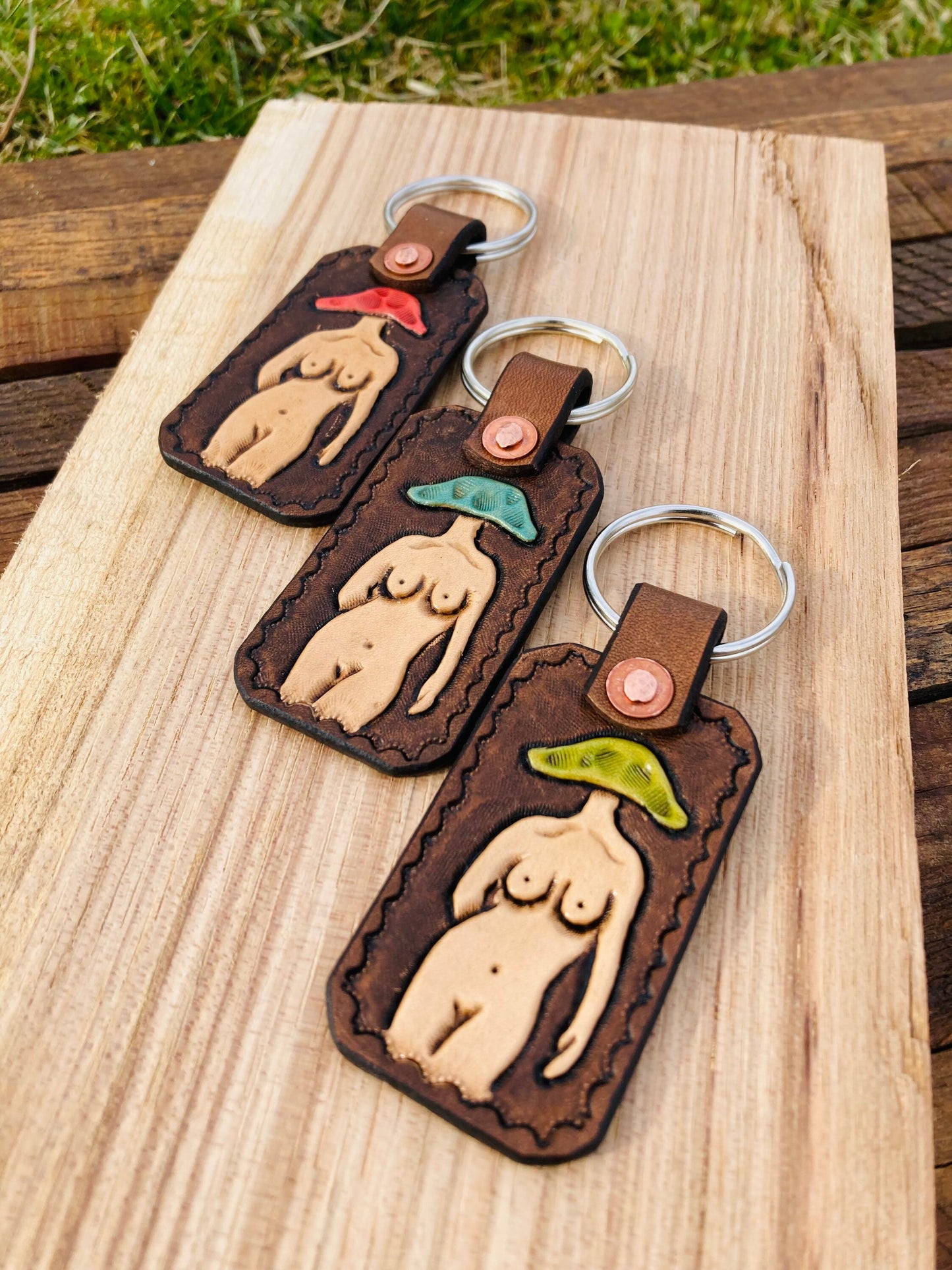 keychains: Mushladies