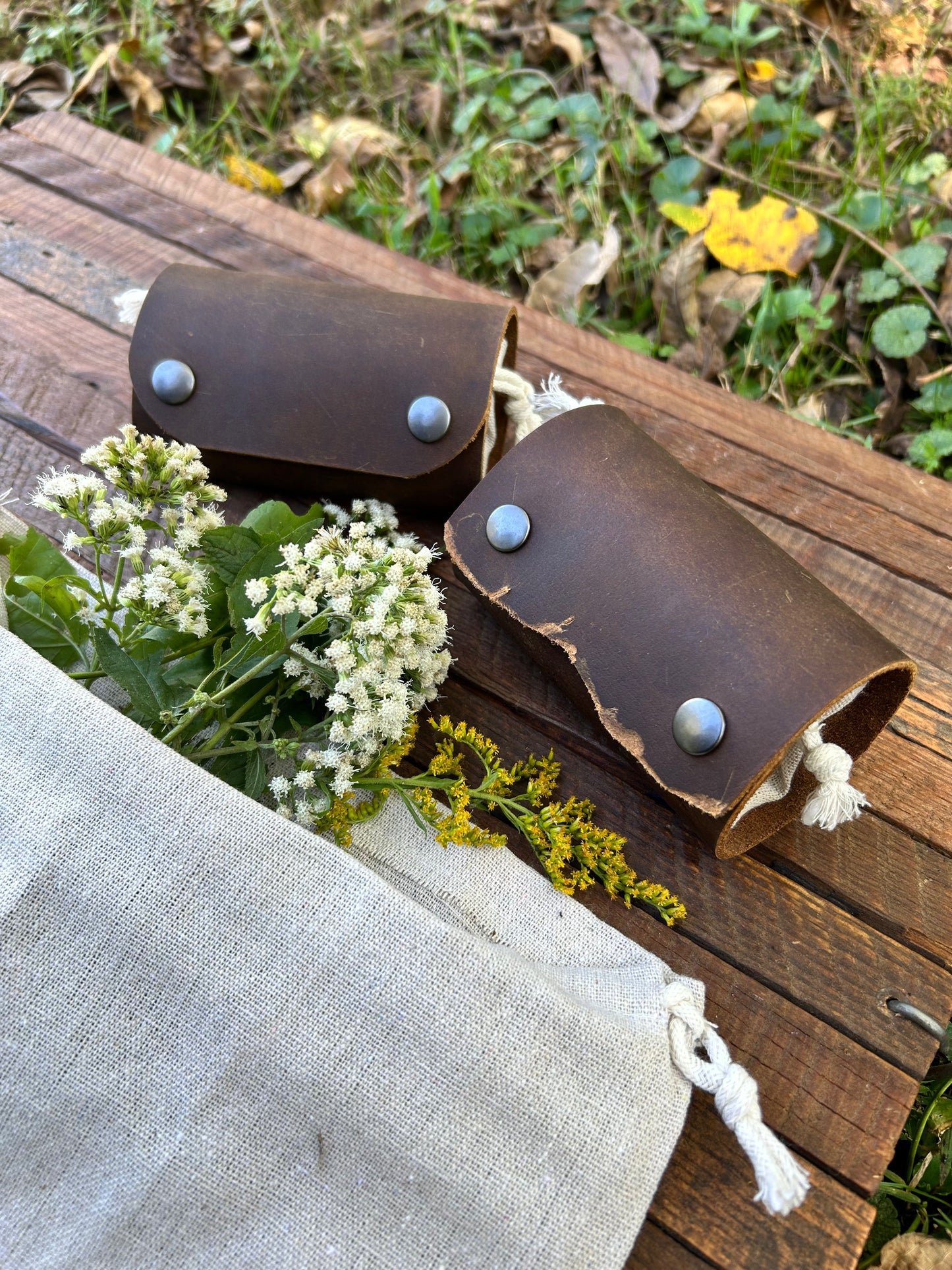 Foraging Bag- Buffalo Skin