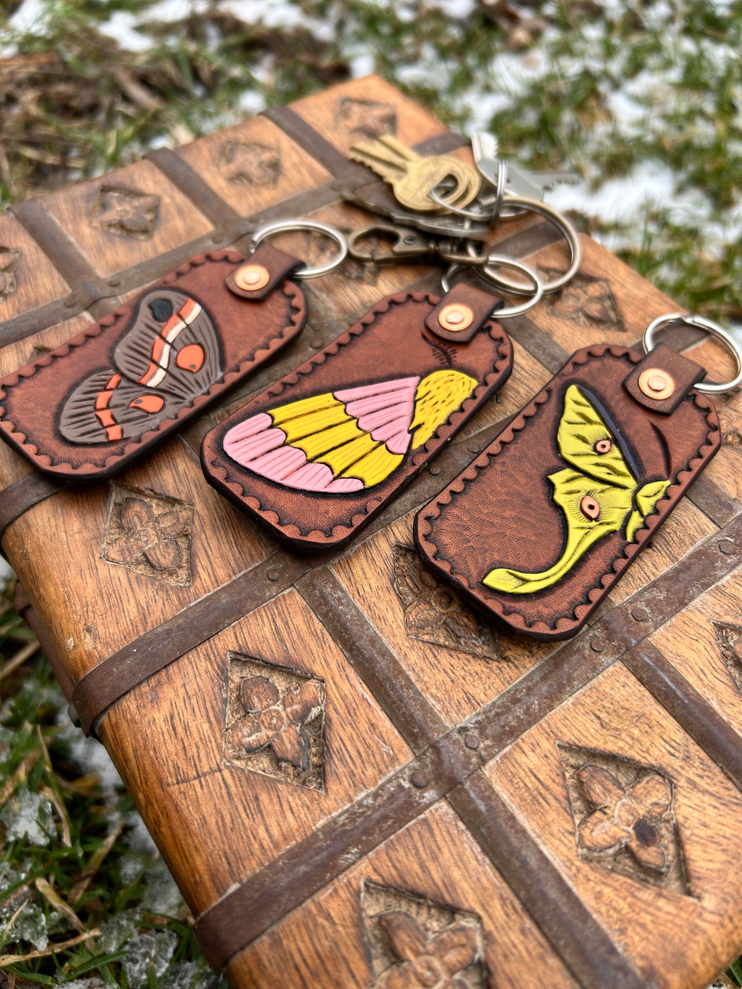 Keychain: Moths