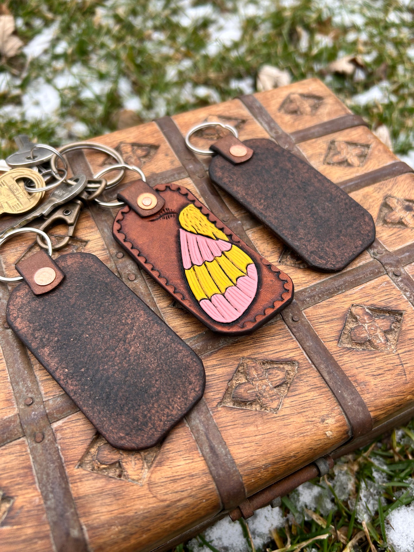 Keychain: Moths