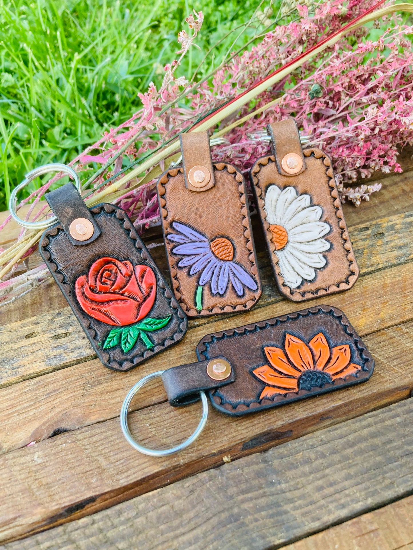 Keychain: Flowers