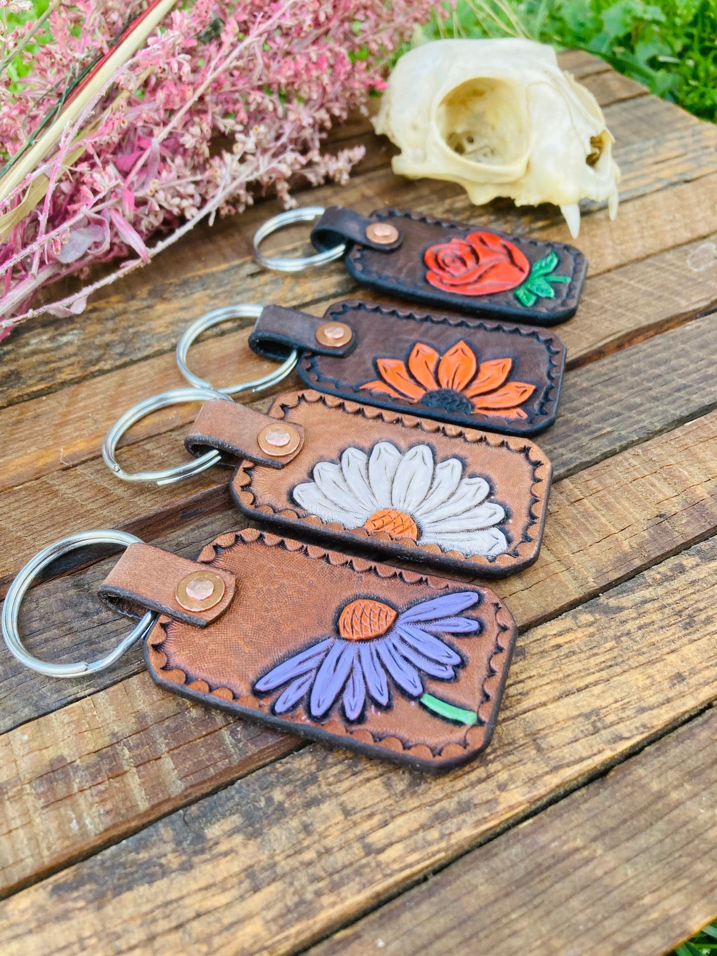 Keychain: Flowers